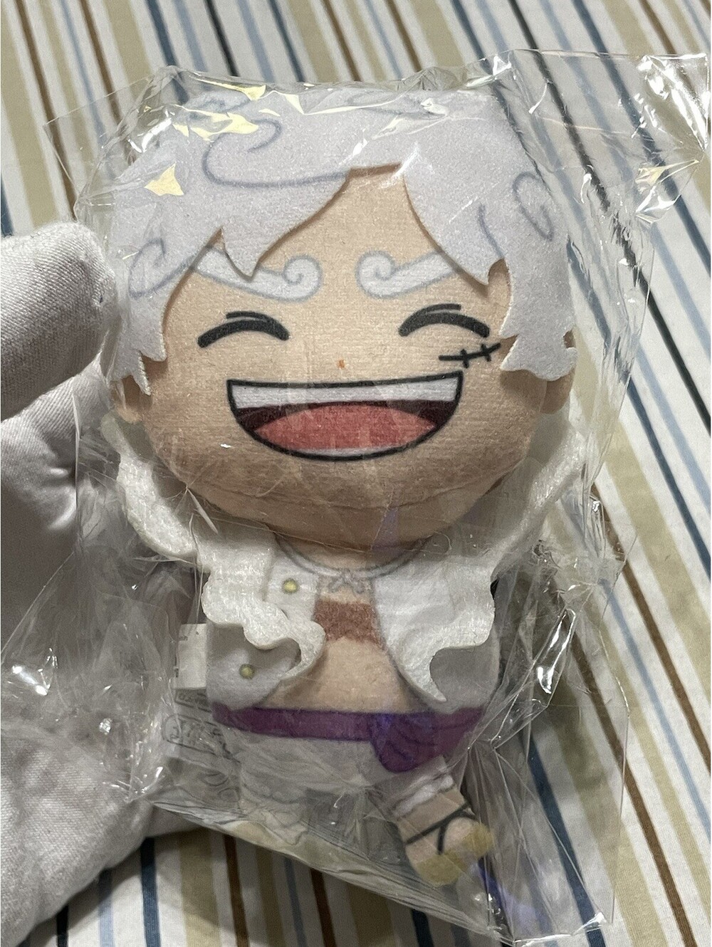 Japan Excl One Piece Luffy Gear 5 Happy Plush Doll Bandai